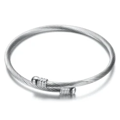Anna K Jewelry - Armband Cable Stål