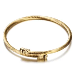 Anna K Jewelry - Armband Cable Guld