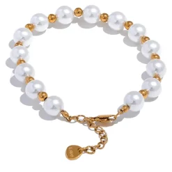 Anna K Jewelry - Armband Pearlpower Guld