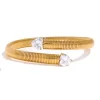 Anna K Jewelry - Armring Fashion Hearts Guld