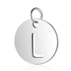 Anna K Jewelry - Berlock Bokstav L Stål