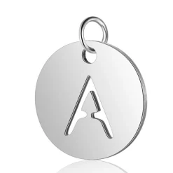 Anna K Jewelry - Berlock Bokstav A Stål