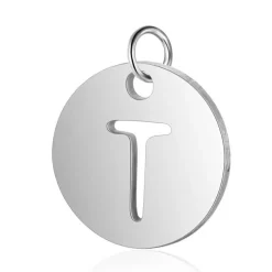 Anna K Jewelry - Berlock Bokstav T Stål