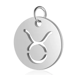 Anna K Jewelry - Berlock Stjärntecken Oxen Stål