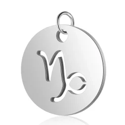 Anna K Jewelry - Berlock Stjärntecken Stenbocken Stål