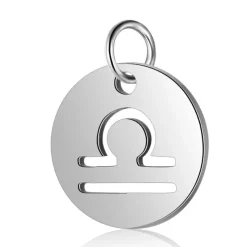 Anna K Jewelry - Berlock Stjärntecken Vågen Stål