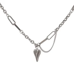 Anna K Jewelry - Halsband Steel My Heart Stål