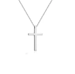 Anna K Jewelry - Halsband Kors Classic Stål