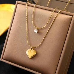 Anna K Jewelry - Halsband Love Double