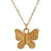 Anna K Jewelry - Halsband Fashion Pearl Butterfly