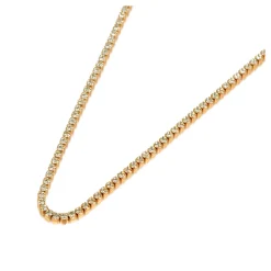 Anna K Jewelry - Halsband Tennis 0,3 Guld Klar