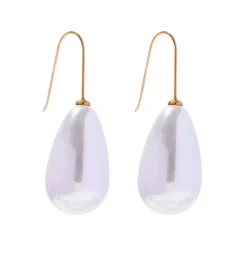 Anna K Jewelry - Örhängen Big Pearl Drop