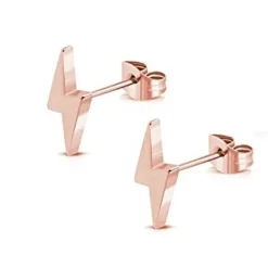 Anna K Jewelry - Örhängen Blixt Rosé