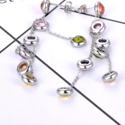 Anna K Jewelry - Örhängen Colorful Stål Mix