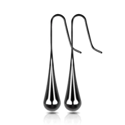 Anna K Jewelry - Örhängen Drop Svart