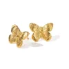 Anna K Jewelry - Örhängen Fashion Butterfly Stud Guld