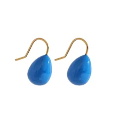 Anna K Jewelry - Örhängen Mini Drop Blå