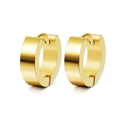 Anna K Jewelry - Örhängen Round Guld