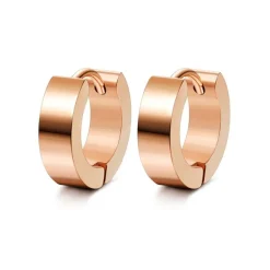 Anna K Jewelry - Örhängen Round Rosé