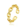Anna K Jewelry - Ring Open Paris Guld