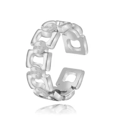 Anna K Jewelry - Ring Open Las Vegas Stål