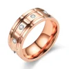 Anna K Jewelry - Ring Ten Diamonds Rosé