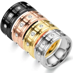 Anna K Jewelry - Ring Ten Diamonds Guld