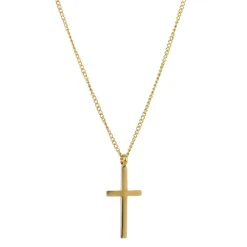 Arock - Halsband Cross Kort Guld