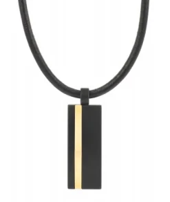 Arock - Halsband Moltas Läder Guld