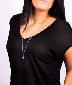 Astrid & Agnes - Halsband Frida Lång Stål Klar