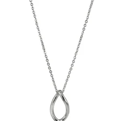 astrid & agnes - Halsband Milla Kort Stål