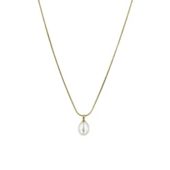 Astrid & Agnes - Halsband Palma Kort Guld