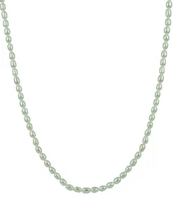 Astrid & Agnes - Halsband Palma Lång Guld Vit