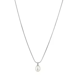 Astrid & Agnes - Halsband Palma Långt Stål