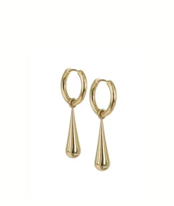 Astrid & Agnes - Örhängen Bella Hoops Guld