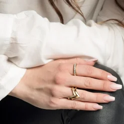 Astrid & Agnes - Ring Gaia Excellent Guld