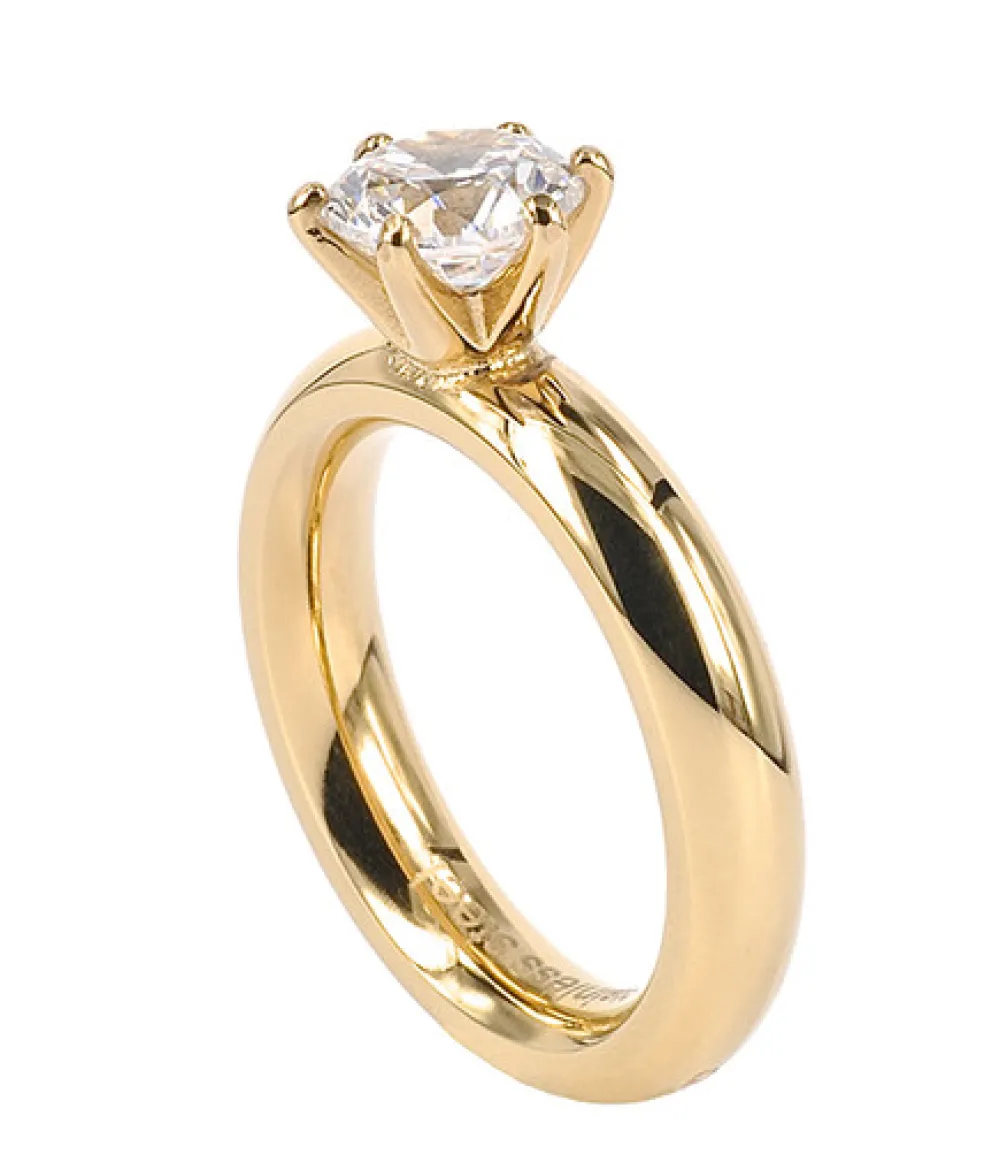 Astrid & Agnes - Ring Gaia Enya Guld