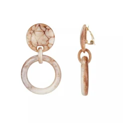 Belle Miss Paris - Clipsörhängen Erwan Beige