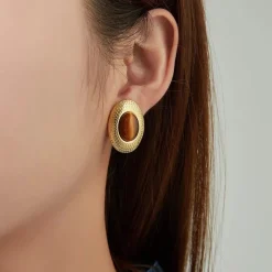 Belle Miss Paris - Clipsörhängen Uwimana Brun