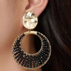 Belle Miss Paris - Clipsörhängen Hazema Turkose