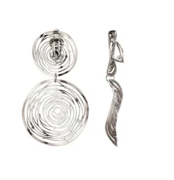 Belle Miss Paris - Clipsörhängen Zenobie Stål