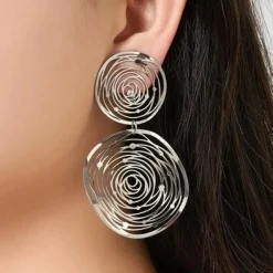 Belle Miss Paris - Clipsörhängen Zenobie Guld