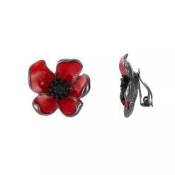 Belle Miss Paris - Clipsörhängen Baina Röd