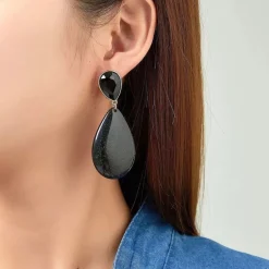 Belle Miss Paris - Clipsörhängen Elsi Svart