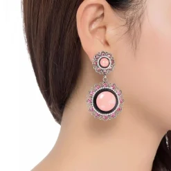 Belle Miss Paris - Clipsörhängen Doria Rosa