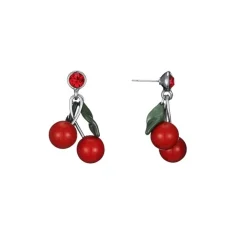 Belle Miss Paris - Örhängen Calia Röd