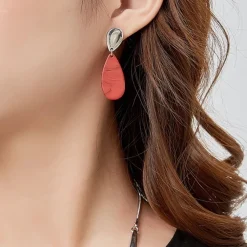 Belle Miss Paris - Örhängen Anka Orange