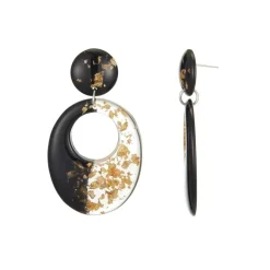 Belle Miss Paris - Örhängen Fanchon Svart