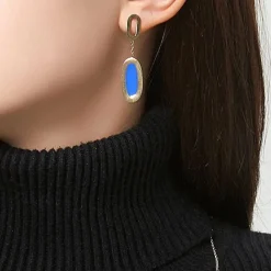 Belle Miss Paris - Örhängen Ullan Svart