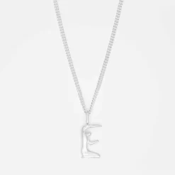 Björg Jewellery - Berlock Bokstav E Tiny Silver